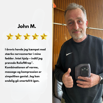 ReliefWrap™ – Elektronisk Smerteterapibånd