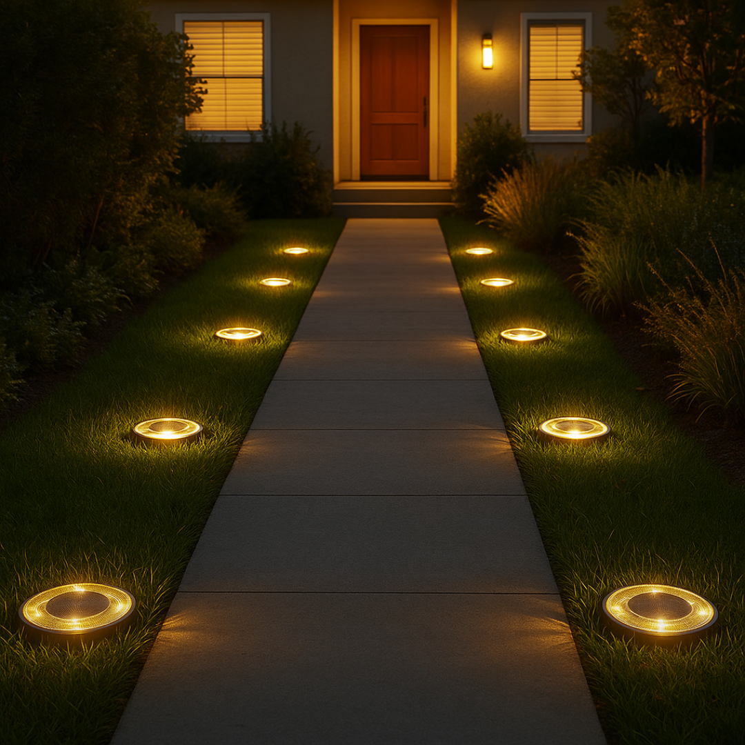 LumiGuard™ – Smart Solcellelampe med Bevægelsessensor