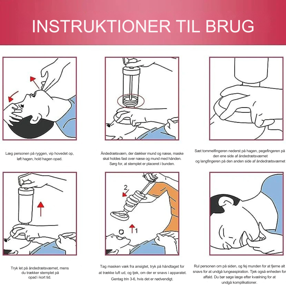 AirGuard™ – Sikker, ikke-invasiv Redningsudstyr mod Kvælning