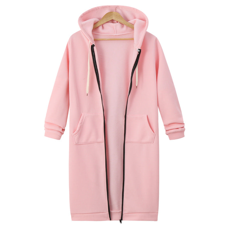Zarah™ – Hyggelig Dame Fleece Hættetrøje med Lynlås