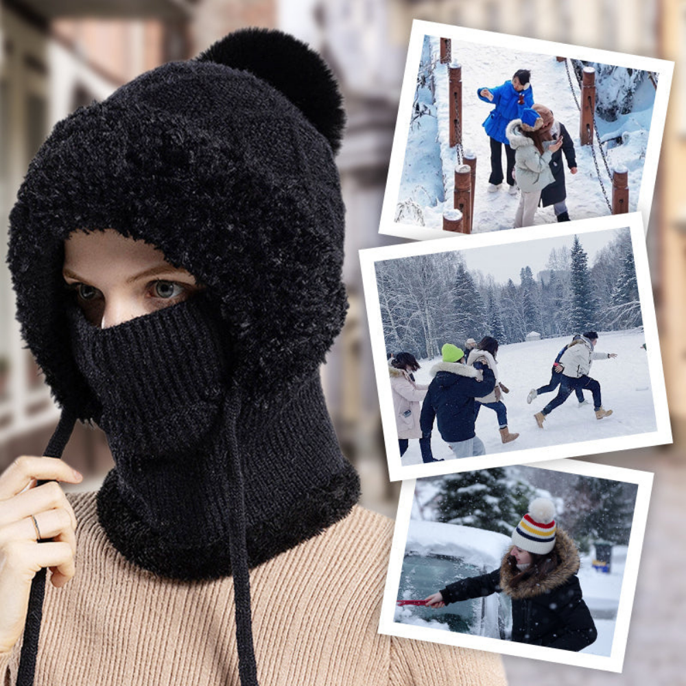 Glacieva™ – Plys Vinter Balaclava med Fuld Dækning