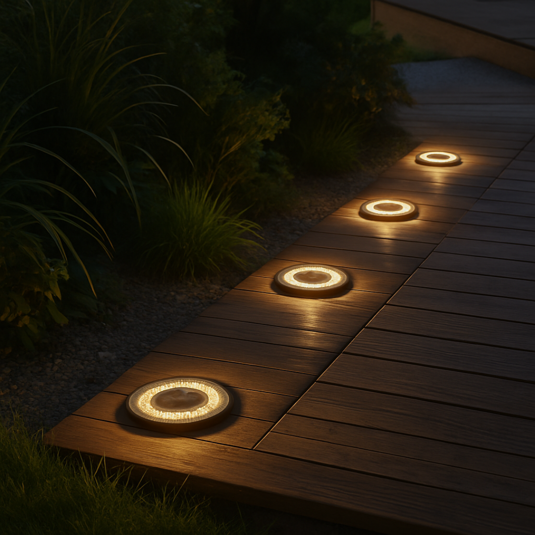 LumiGuard™ – Smart Solcellelampe med Bevægelsessensor