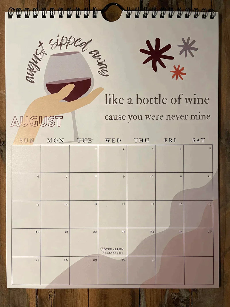 Swift™ - 2025 TS Lyrics Kalender