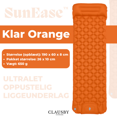 SunEase™ – Ultralet Oppustelig Liggeunderlag