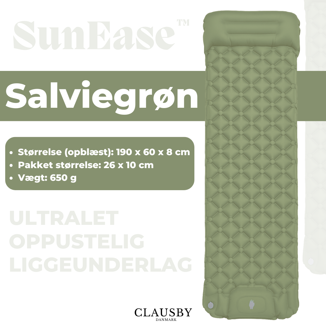 SunEase™ – Ultralet Oppustelig Liggeunderlag