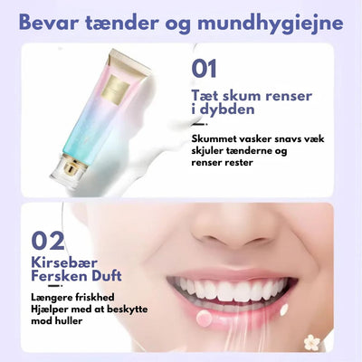 FreshLuxe™ – Niacinamid Whitening & Pletfjernende Tandpasta