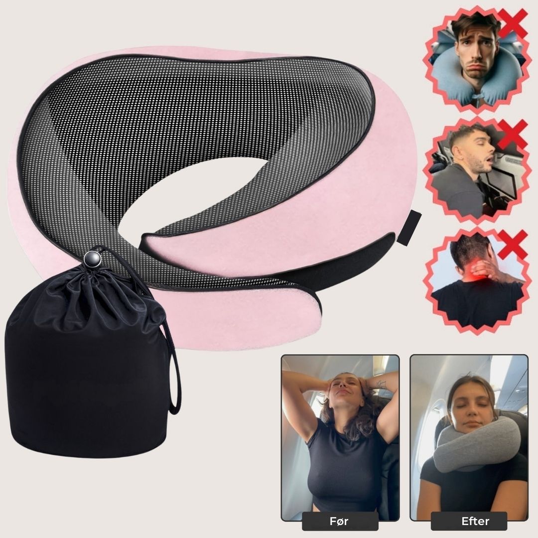 FlyHugz™ – Smertefri Nakkestøttepude