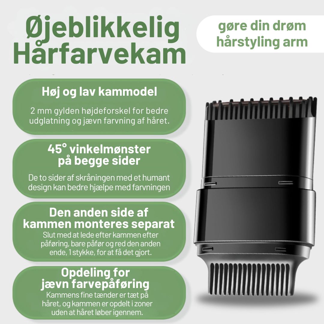 Chroma™ – Øjeblikkelig Hårfarvekam