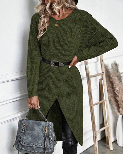 Bea™ - Komfortabel og stilfuld maxi-sweater