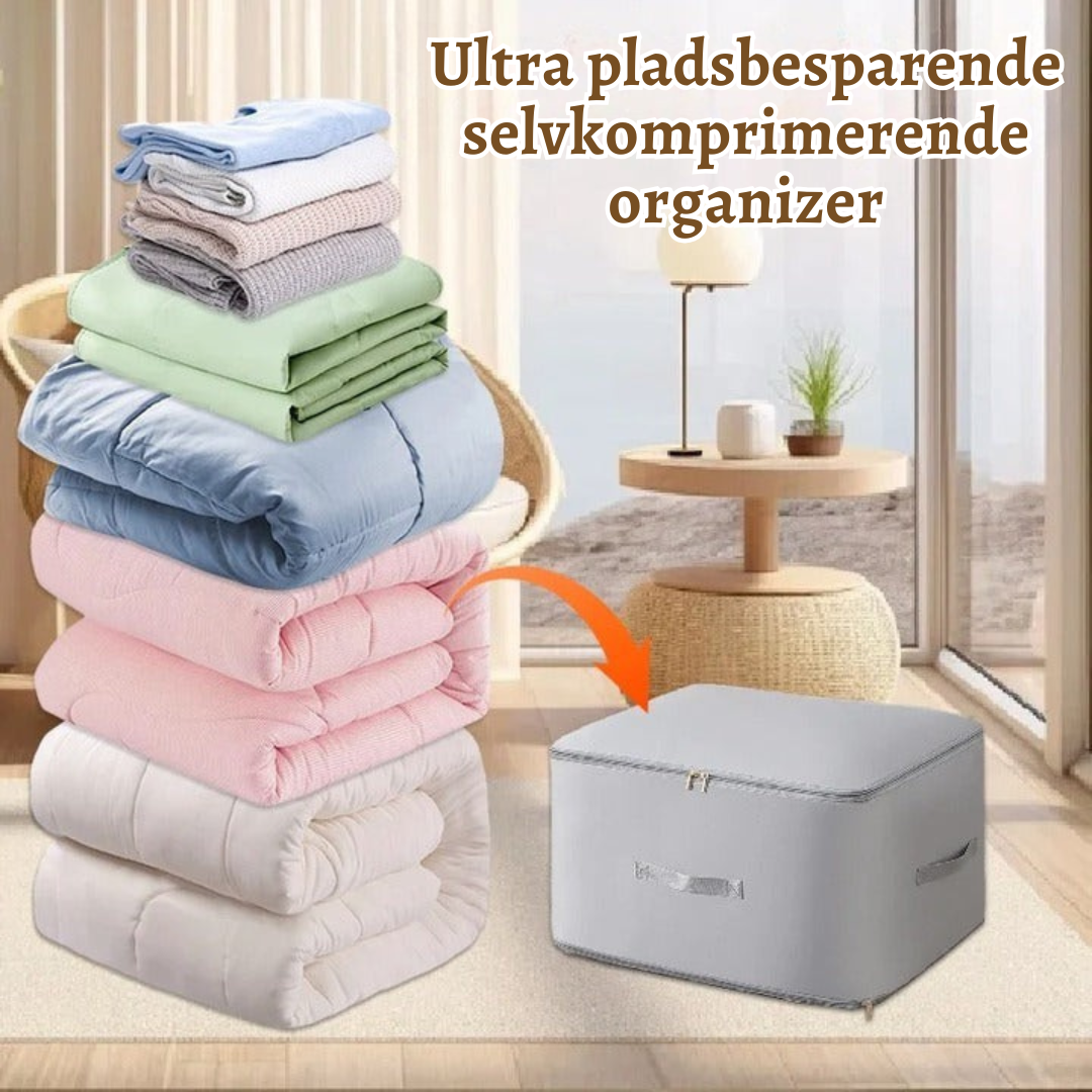 SpaceEase™ – Selvkomprimerende Opbevaringsorganisator