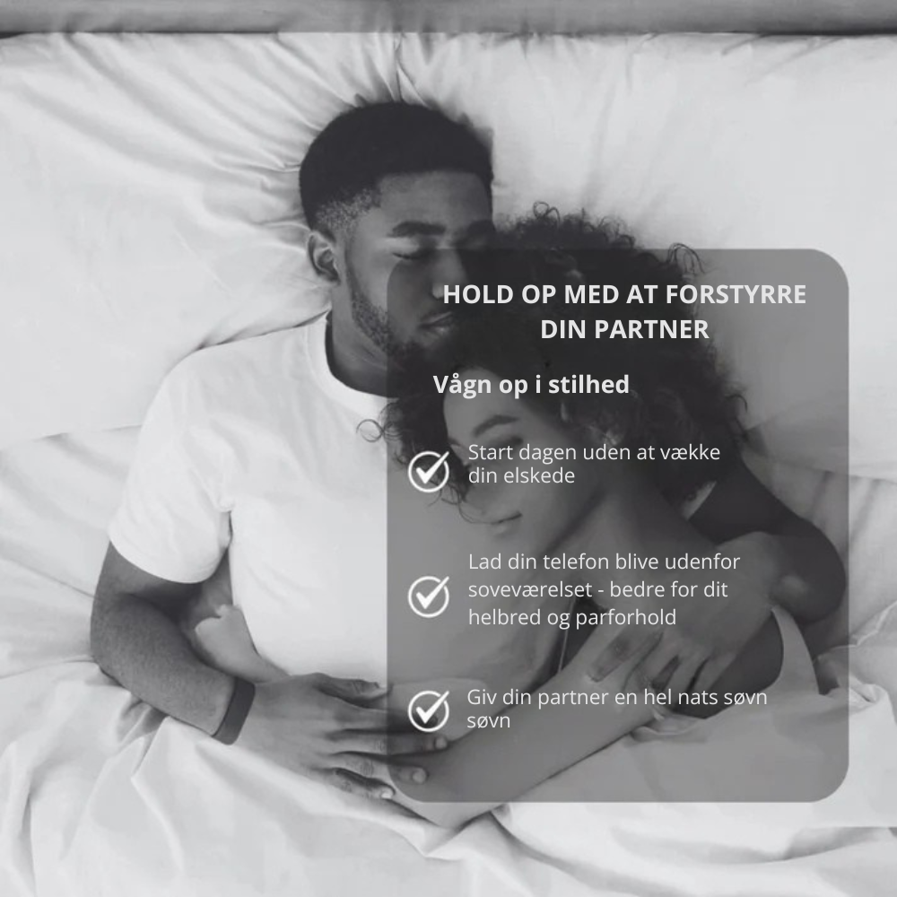 SilentWake™ - Den Smarte Vibrerende Vækkeur for Dybdesovere