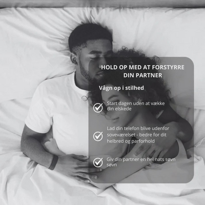 SilentWake™ - Den Smarte Vibrerende Vækkeur for Dybdesovere