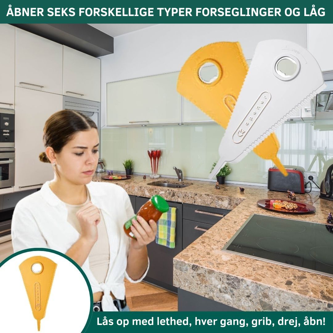 FlexOpener™ - Multi-oplukker til Forseglinger & Låg