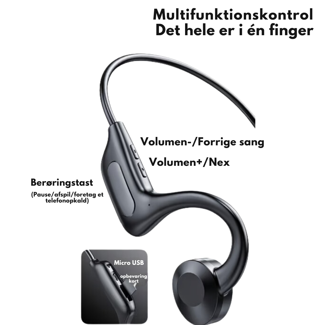 Vibe™ – Vandtætte Bone Conduction Hovedtelefoner