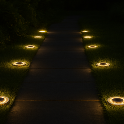 LumiGuard™ – Smart Solcellelampe med Bevægelsessensor