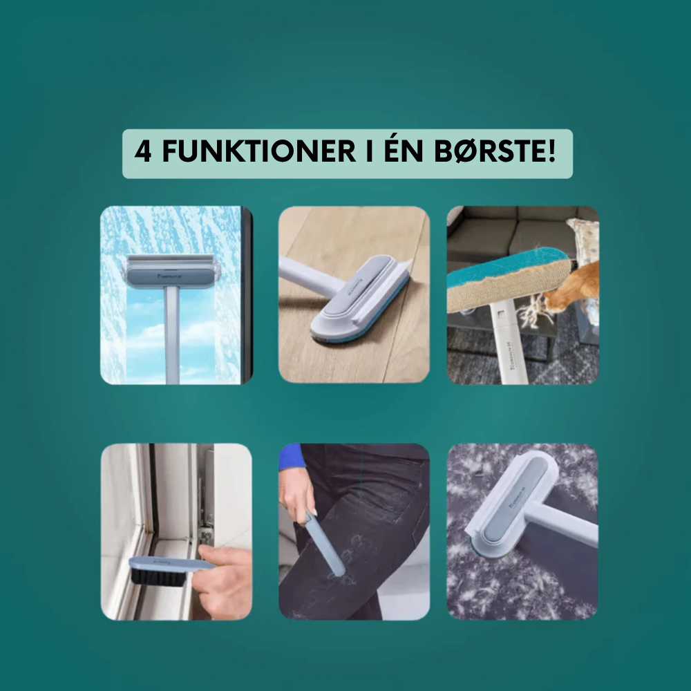 SweepPro™ – Multifunktionelt Rengøringsværktøj til Kæledyrshår og Støv