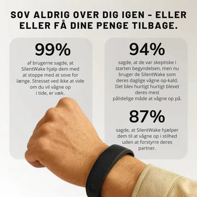 SilentWake™ - Den Smarte Vibrerende Vækkeur for Dybdesovere