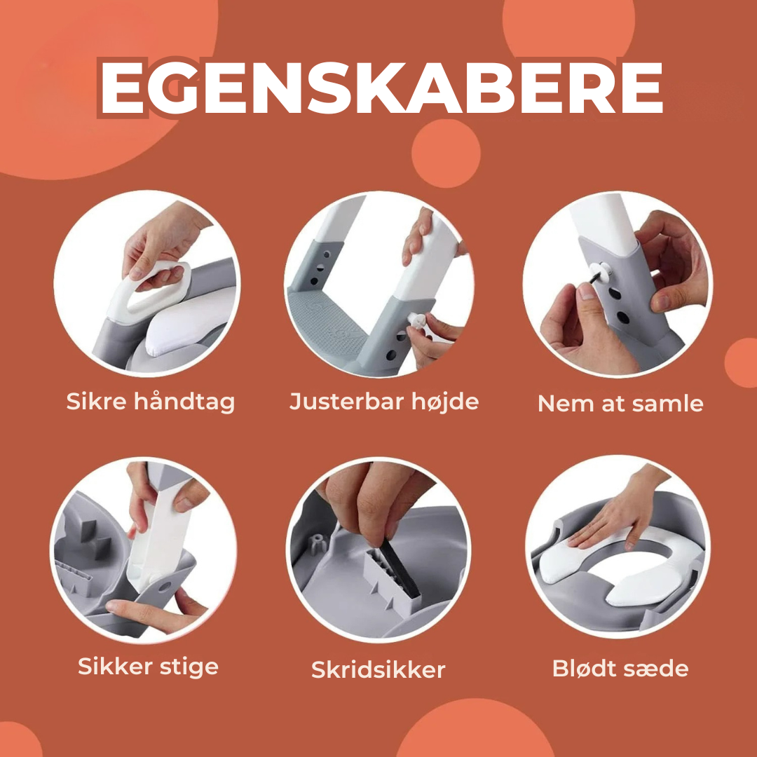 Ladderloo™ – Trappestige til Børns Toilettræning
