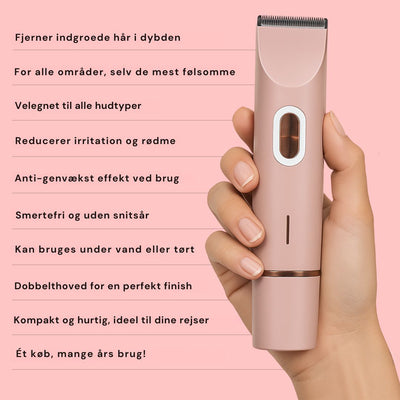 Blanca™ – Dobbelthovedet Præcisionsbarbering