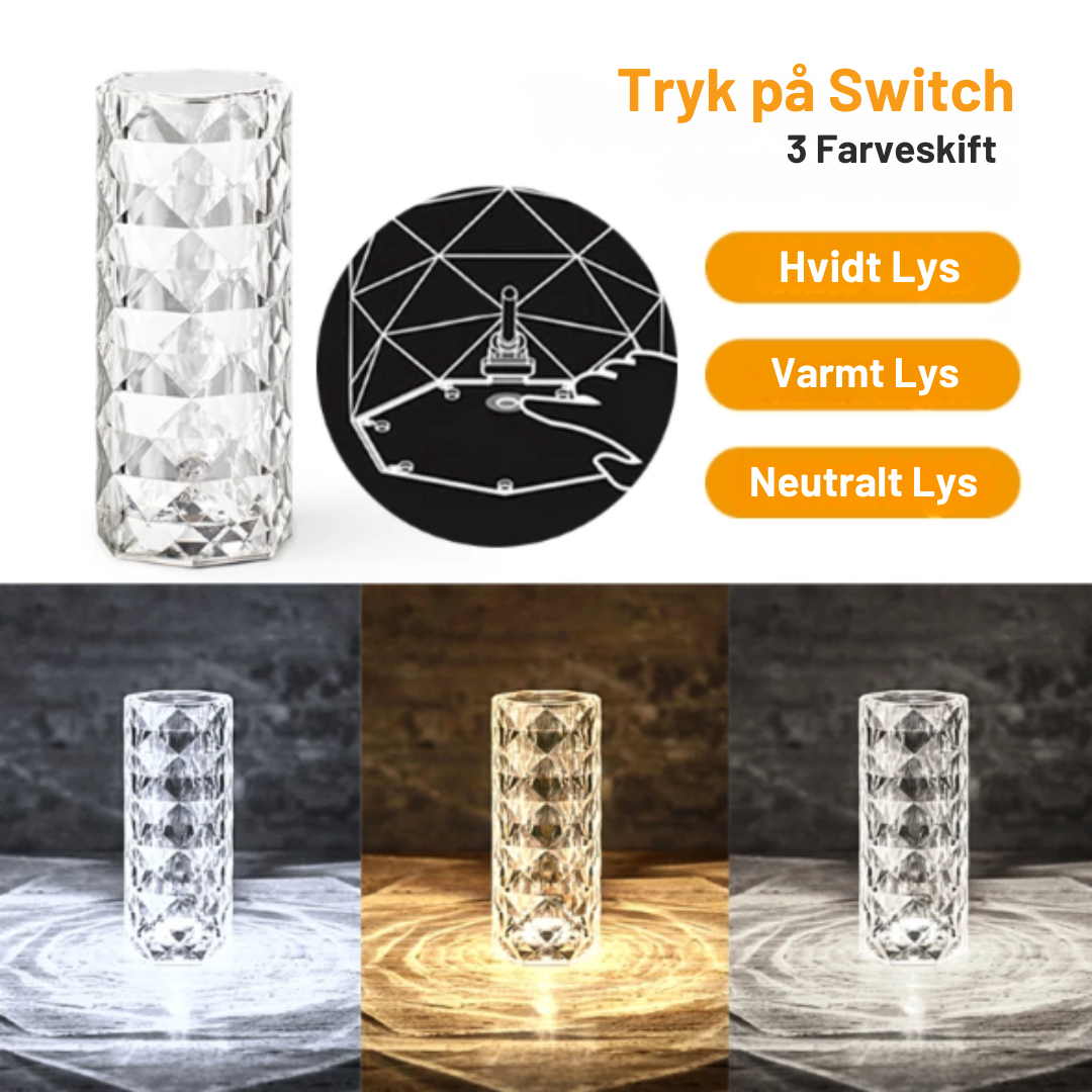 Luxora™ - Krystal Touch Lampe