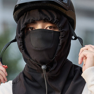 ArcticMask™ - Maske med hætte og halsvarmer til cykling