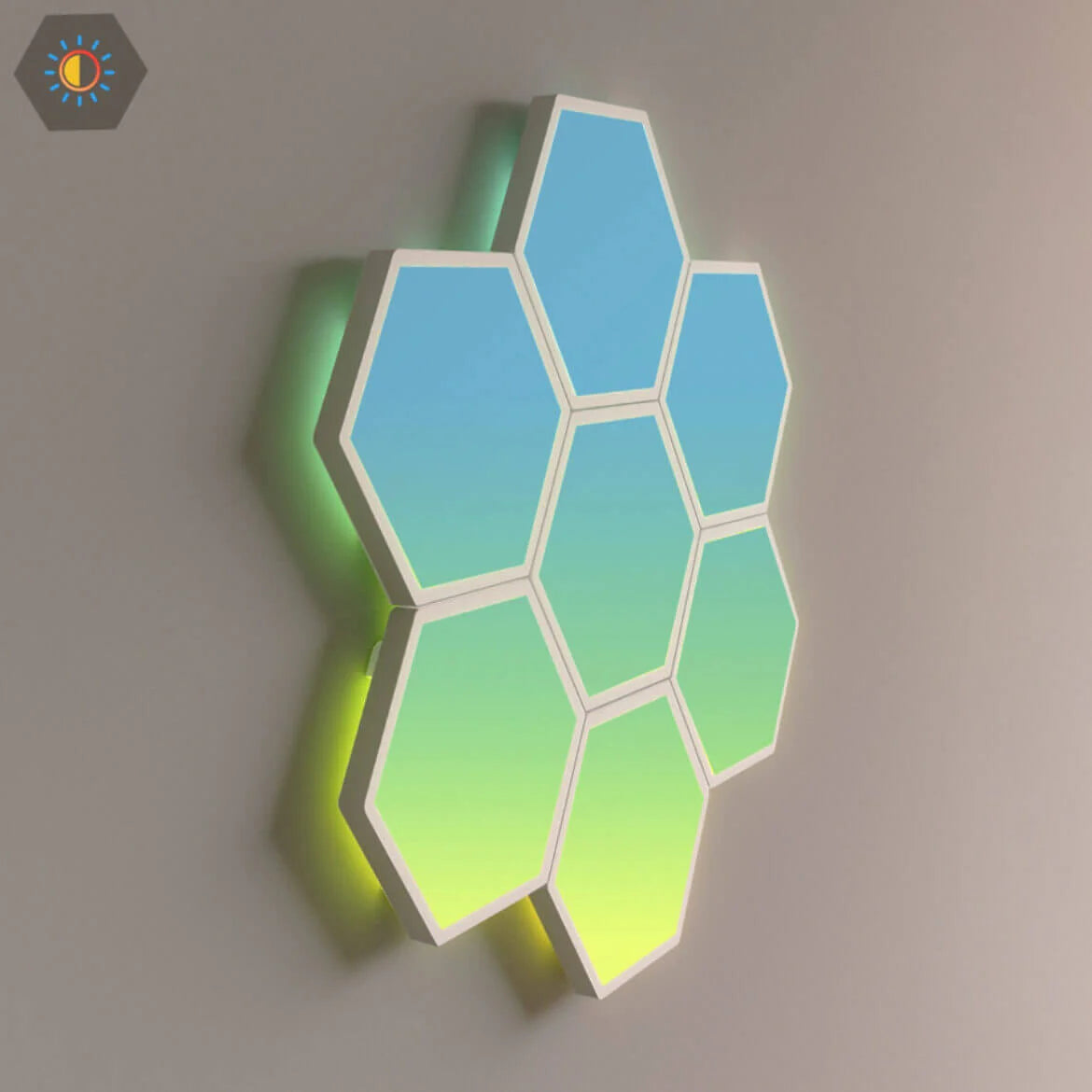 HexaGlow™ - Tilpasselige LED-Paneler