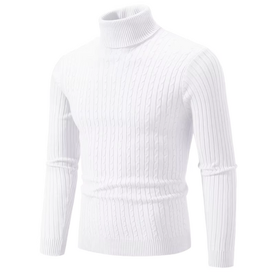 Vrix™ - Klassisk strikket rullekravesweater