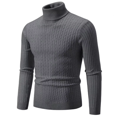 Vrix™ - Klassisk strikket rullekravesweater