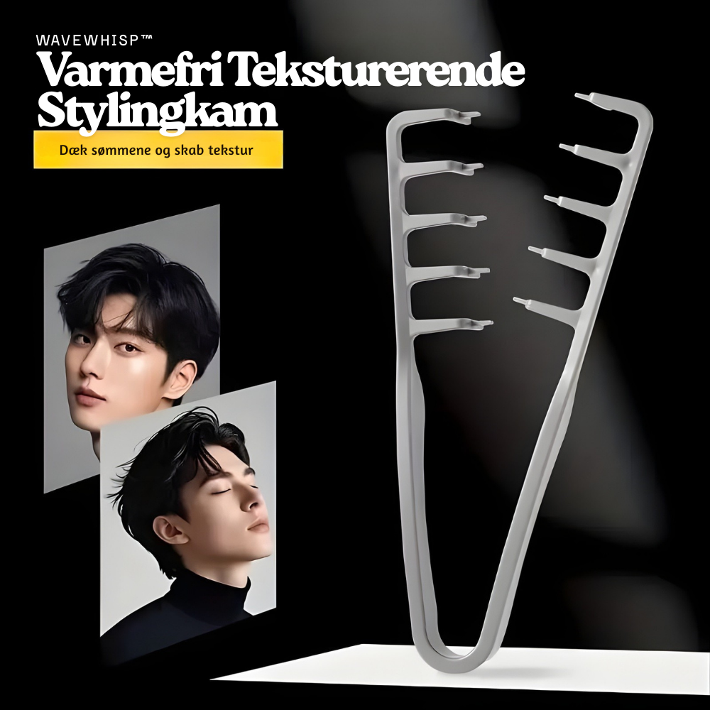 WaveWhisp™ – Varmefri Teksturerende Stylingkam