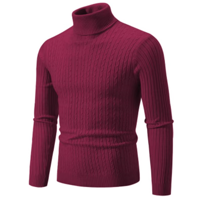 Vrix™ - Klassisk strikket rullekravesweater