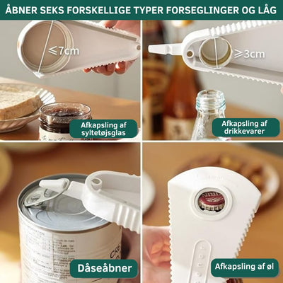 FlexOpener™ - Multi-oplukker til Forseglinger & Låg