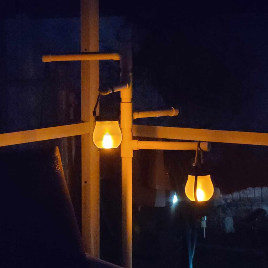 LumiFlare™ – Solcelledrevet Flammelygte
