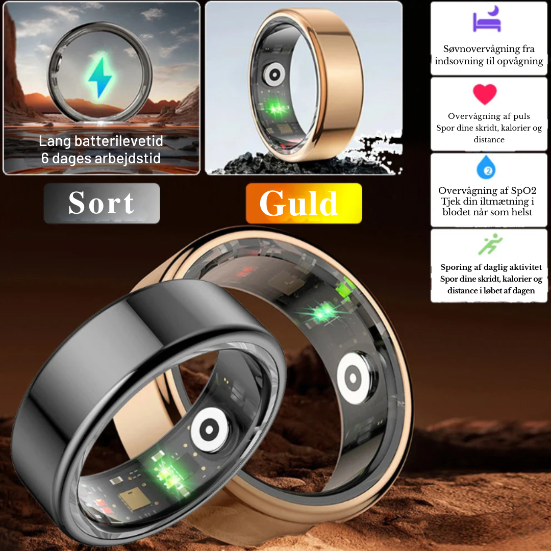 FitTitan™ - Avanceret fitness-tracker-ring