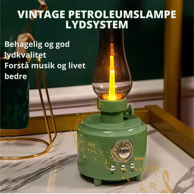 Glowtone™ – Retro LED-lampe med højttalerfunktion