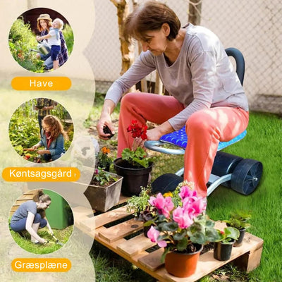 SpinSeat™ – Ergonomisk Roterende Havestol