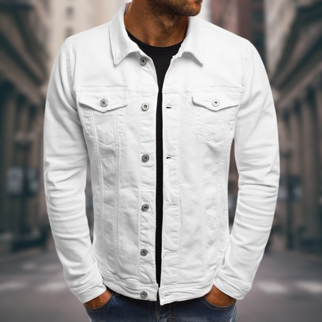 Ernest™ – Skræddersyet Urban Denimjakke