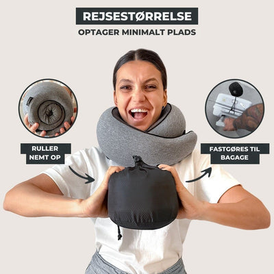 FlyHugz™ – Smertefri Nakkestøttepude