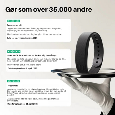SilentWake™ - Den Smarte Vibrerende Vækkeur for Dybdesovere