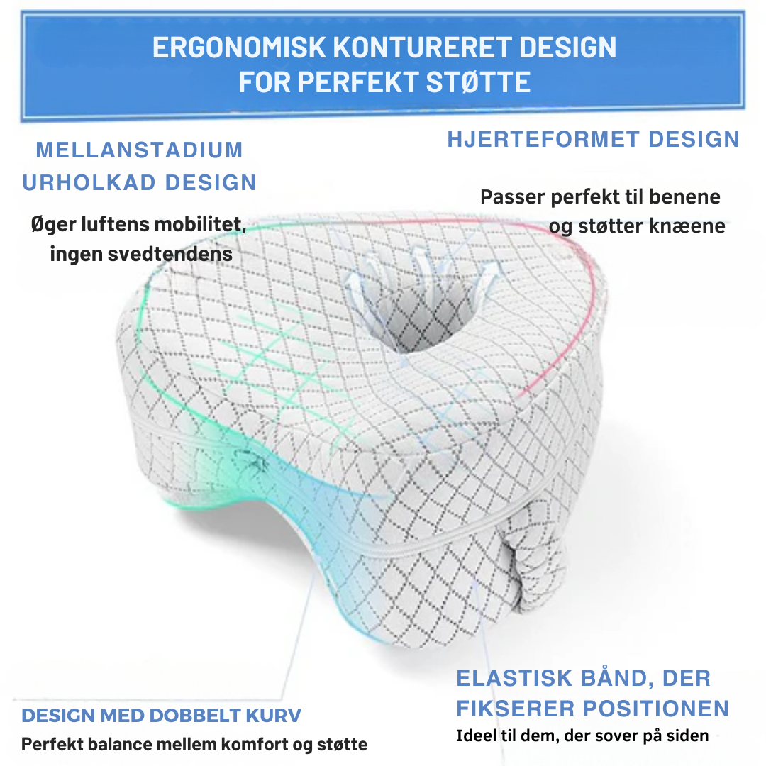 OrtoPude™ - Ortopædisk støttepude til benene