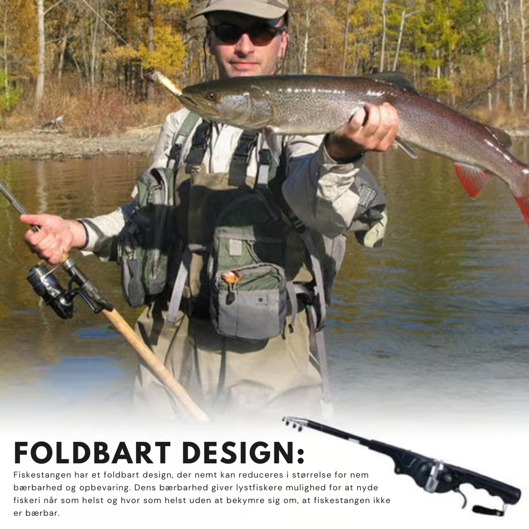 CatchMaster™ - Teleskopisk Fiskestang