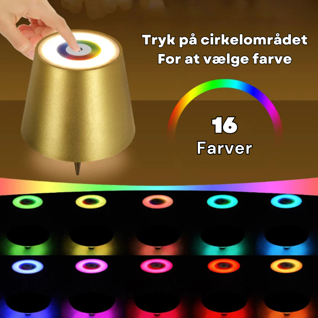 GlowVibe™ - trådløs LED-lampe