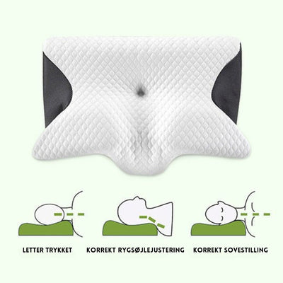 DreamNeck™ – Ergonomisk Sommerfuglepude med Armlæn