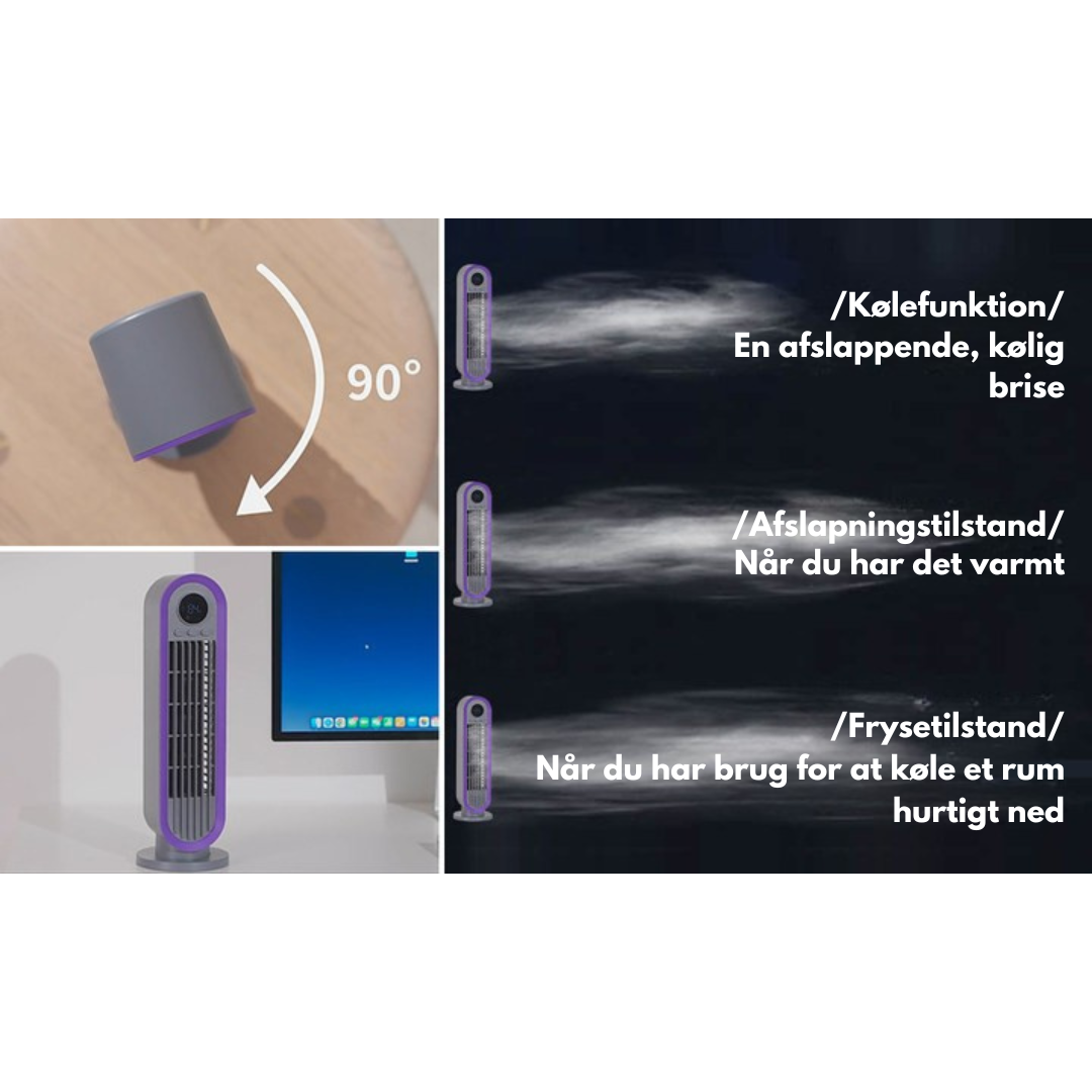 CoolingAce™ – Bærbar Aircondition til Øjeblikkelig Afkøling