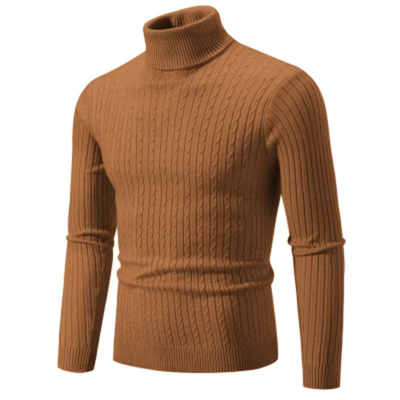 Vrix™ - Klassisk strikket rullekravesweater