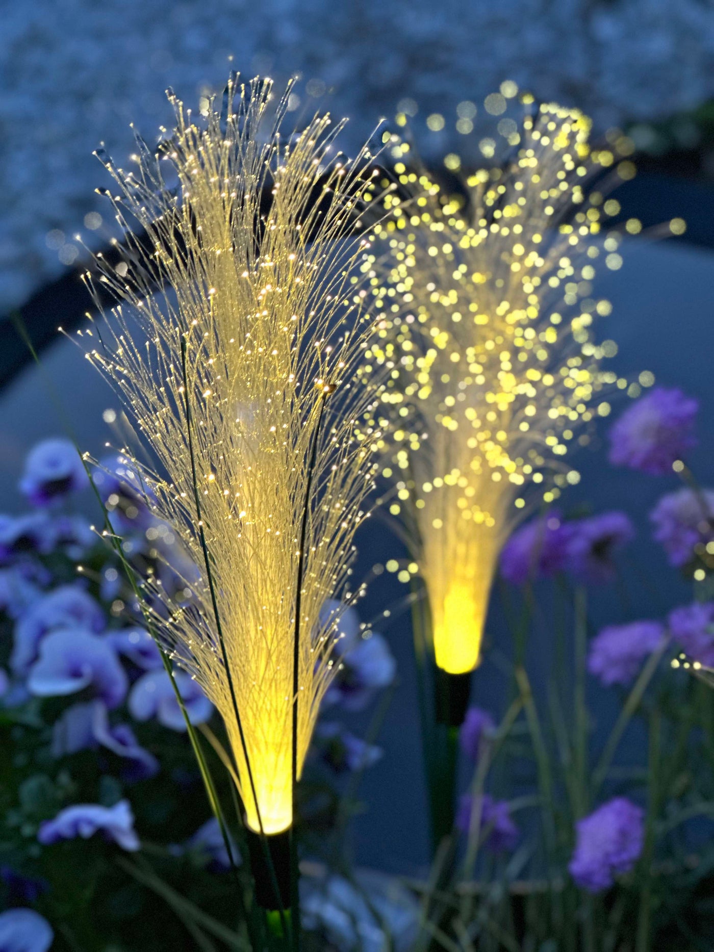 GlowGrass™ – Dekorativ Pampas med Solceller