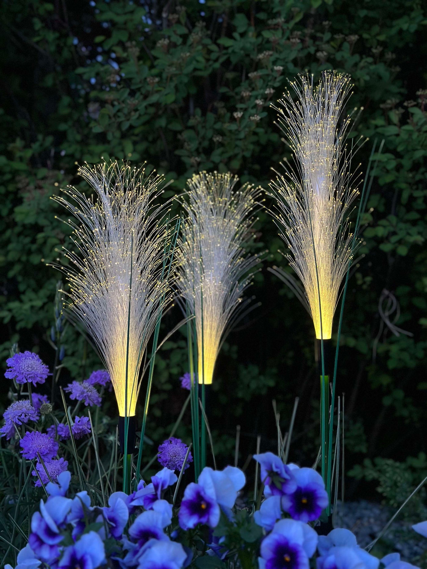 GlowGrass™ – Dekorativ Pampas med Solceller