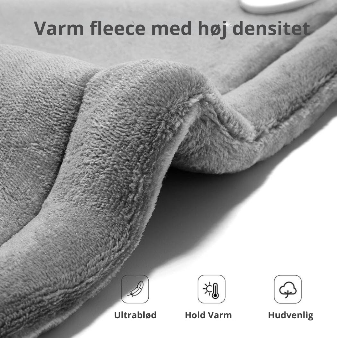 ReliefPro™ – Nakke- og Skuldervarmedyne med Vibration
