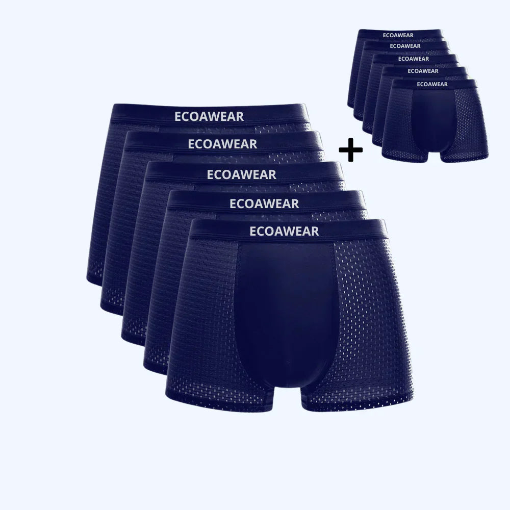 Ecoawear™ – Køb 5 + Få 5 GRATIS Bambus Boxershorts