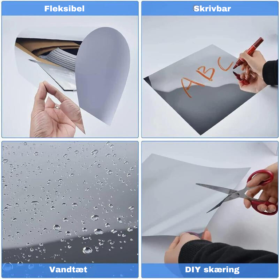 Reflect™ - Shatterproof Spejlklistermærker