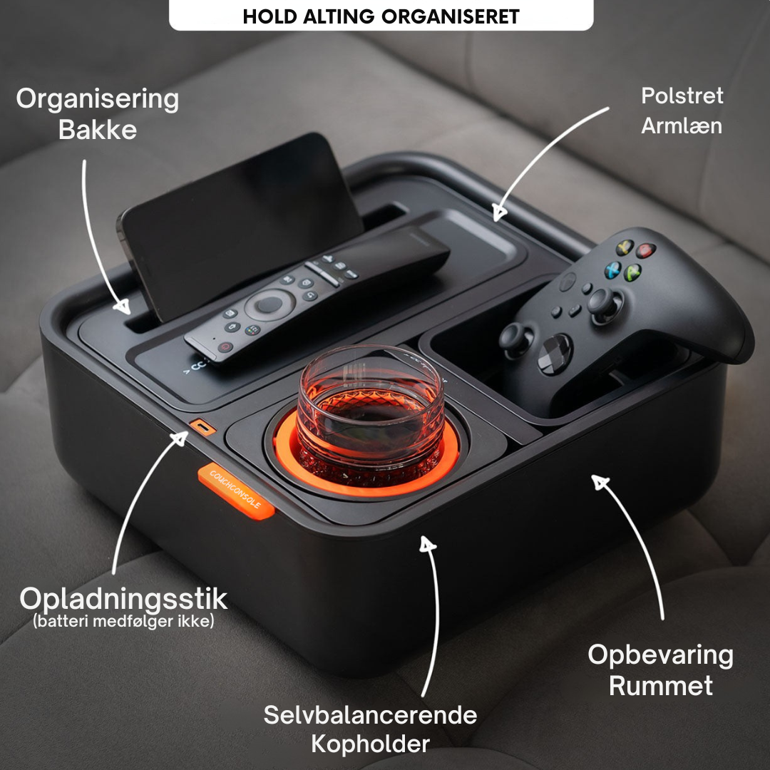 LoungeBuddy™ - modulær sofa-organisator